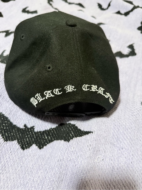 UnisexBlackcraft Satan Is My Daddy Black Baseball Cap Signed by Bobby Schubenski main image 3